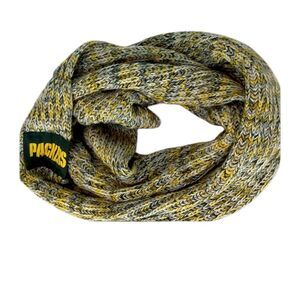 Forever Collectibles Green Bay Packers Sweater Warm Thick Knit Infinity Scarf